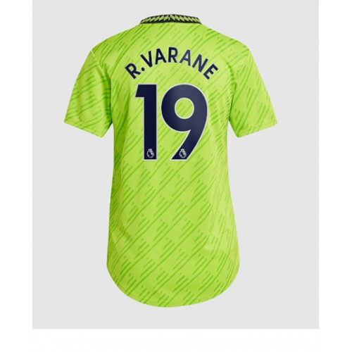 Dres Manchester United Raphael Varane #19 Rezervni za Žensko 2022-23 Kratak Rukav